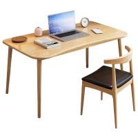 豫龙都 实木书桌椅1.4m 套