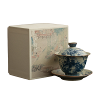 卫未来 茶具陶瓷盖碗 150ML 套