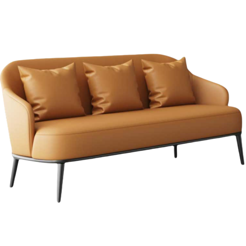 铭思达会客沙发三人位张