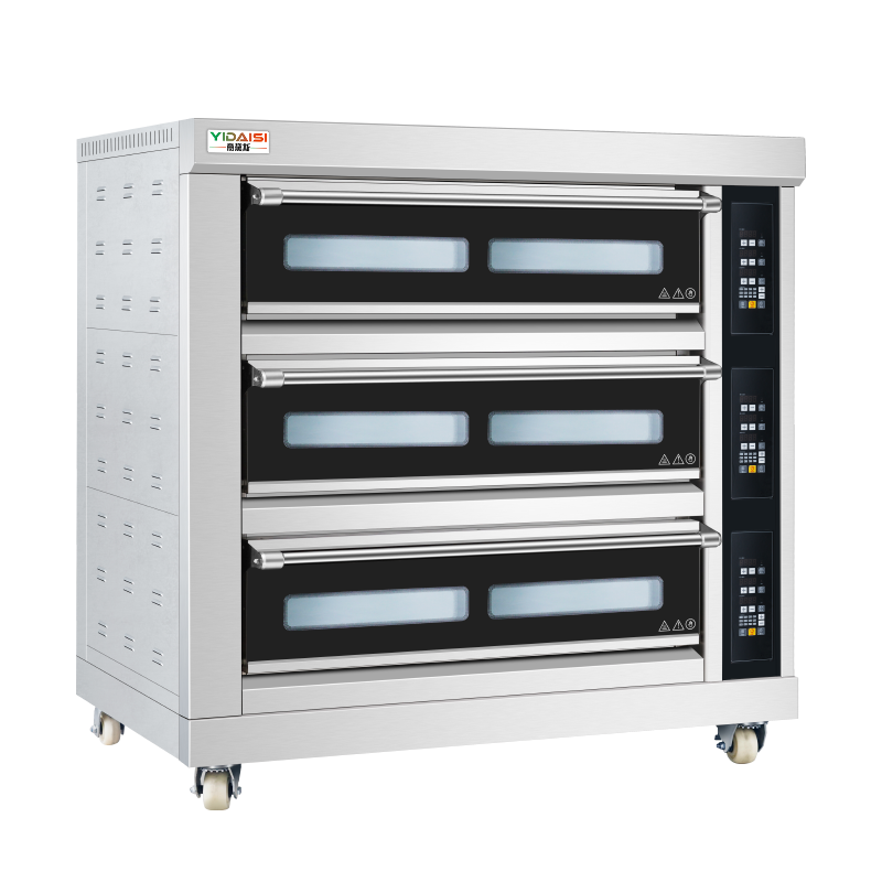 意黛斯(YIDAISI) 大容量大型烤箱商用 蛋糕月饼面包电烤箱烤红薯机 智能石板款YDS-LHD-309ZS三层九盘