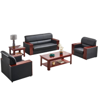 乐琪艺会客沙发1+1+3+茶几+方几套