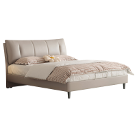 喜临门尼亚pro+漾pro 真皮艺大双人床主次卧室现代简约尼亚pro[床架] +漾pro床垫-软硬适中