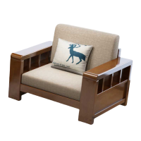 铭思达实木沙发单人位张