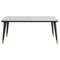 豫龙都岩板餐桌1.4m张