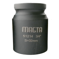 玛吉塔工(MRO MAGTA)风动套筒 气动套筒 重型套筒 风炮套筒 标准套筒 51221 3/4" 39mm