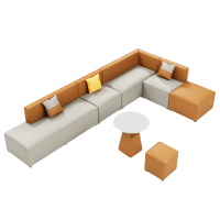 铭思达休闲沙发340*180cm组