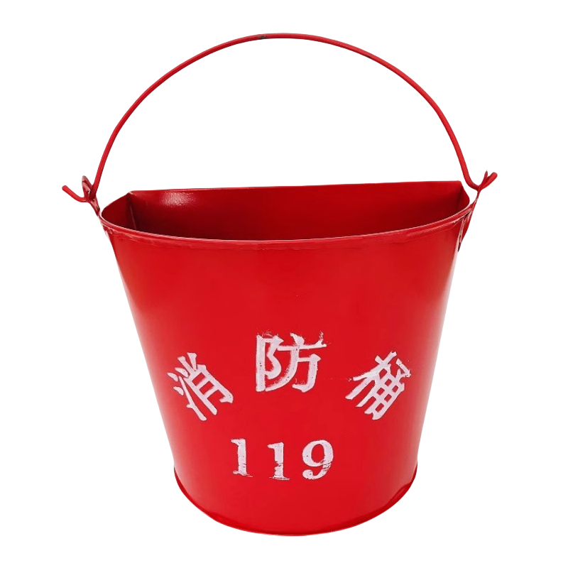 吉迎尚品 消防桶消防沙桶黄沙桶消防器材 半圆 个