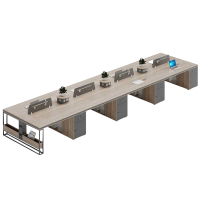 铭思达办公桌5.6米八人位张