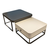 宜掌柜茶几黑架