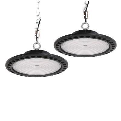 明特佳 LED高顶灯 JR9100A 200W 供电方式:市电 5700K IP66 黑色 单位:套