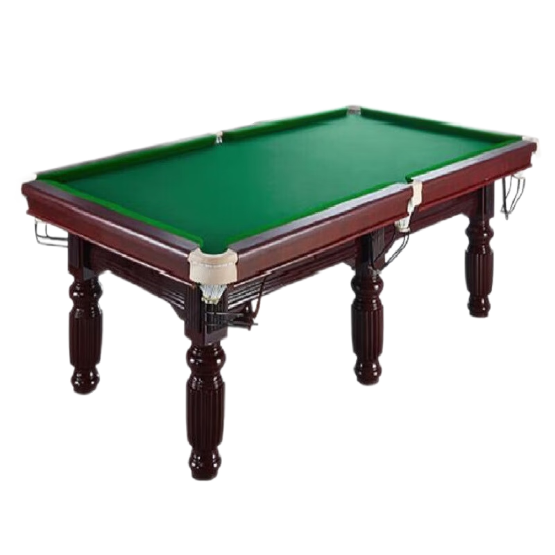 康力强S600标准美式台球桌 成人高配台球桌球厅家用可选(带集球器)