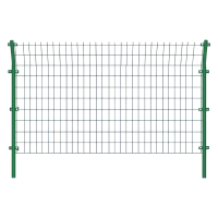 日目 防护栅栏浸塑网金属网片 2760*1750mm含钢管立柱/套