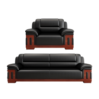 铭思达办公沙发1+3套