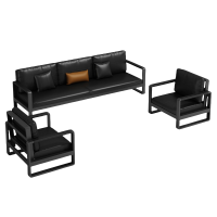 铭思达排椅沙发1+1+3套