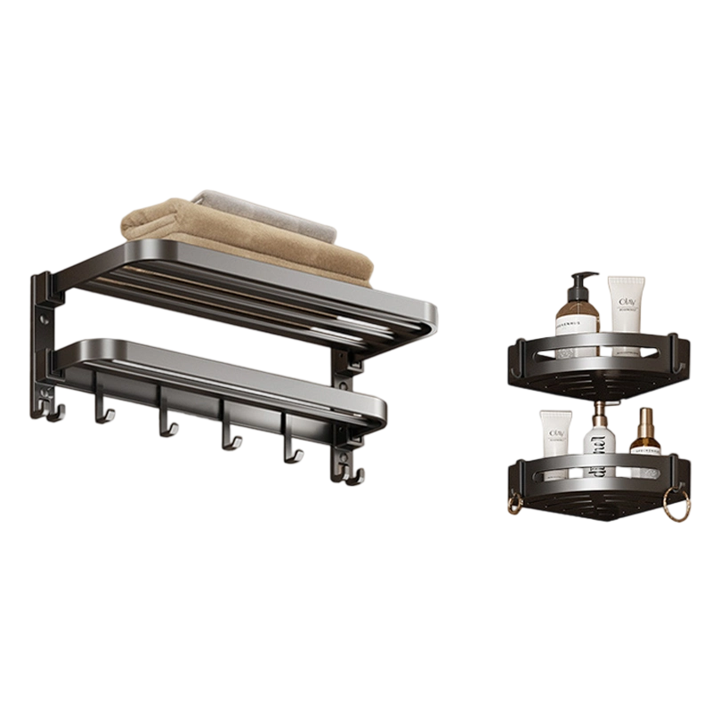 繁哲思浴室置物架2件套
