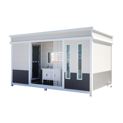 盛辉嘉业 户外厕所市政无障碍公厕景区公园工地临时厕所金属雕花板平顶移动厕所定制