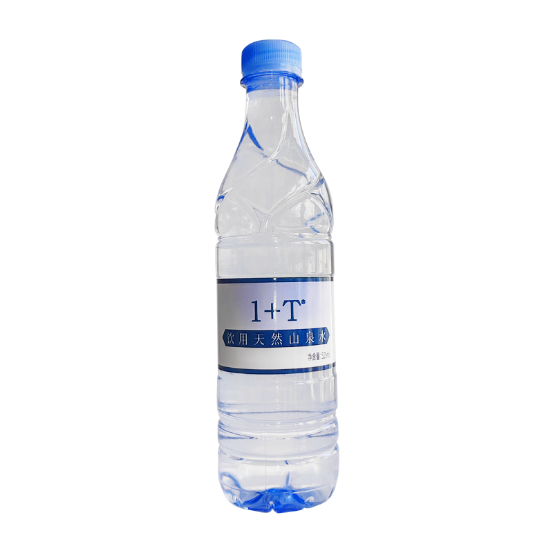 1+T 饮用天然山泉水 525ml*24瓶/箱