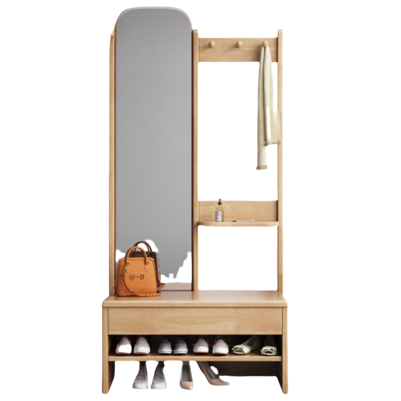 华立伟挂衣架架子木质个