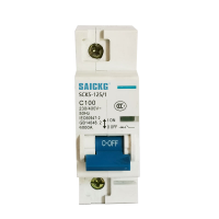 赛驰科技(SAICKG) SCK5-125/1 1P C100 低压空气开关 蓝白 (单位:台)