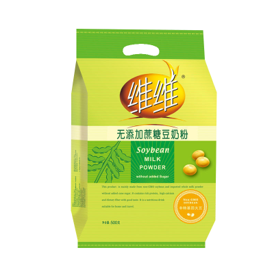 维维 无添加蔗糖豆奶粉500g/袋 豆奶粉健康营养早餐饮品学生