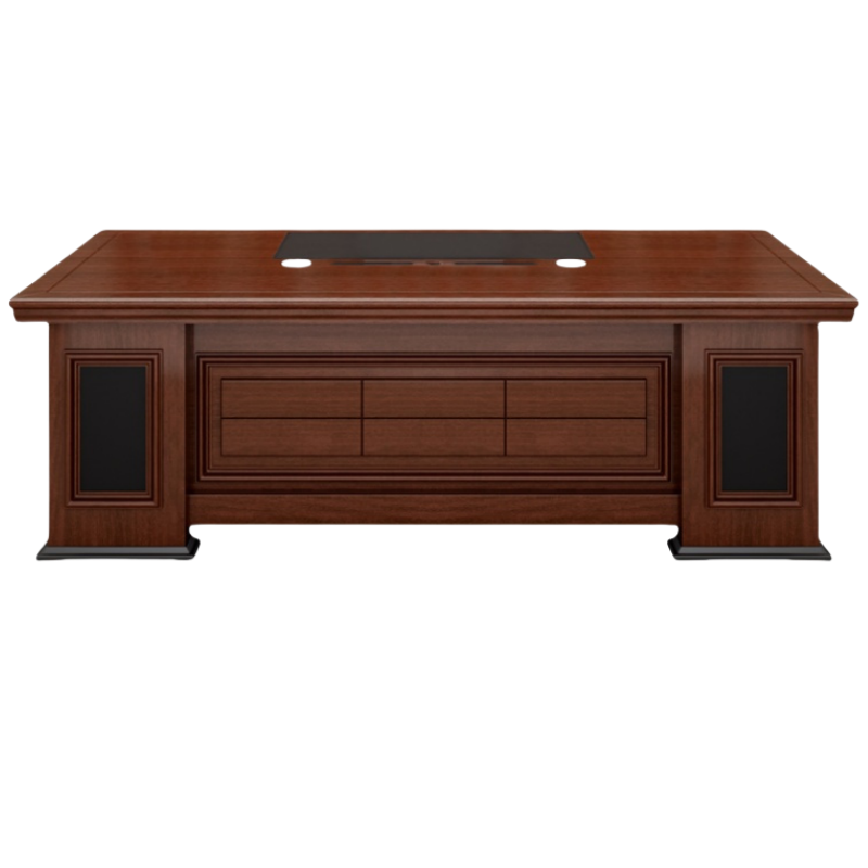 宜掌柜 老板桌组合 2.2米含大小侧柜 套