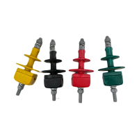 川电腾达 TD-Y01H 聚合物绝缘夹 黄色 (计价单位:只)