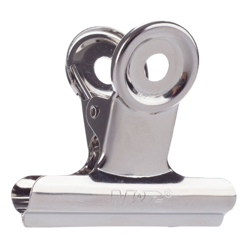 晨光票夹51mm*5个金属山形夹财务票据夹ABS92643