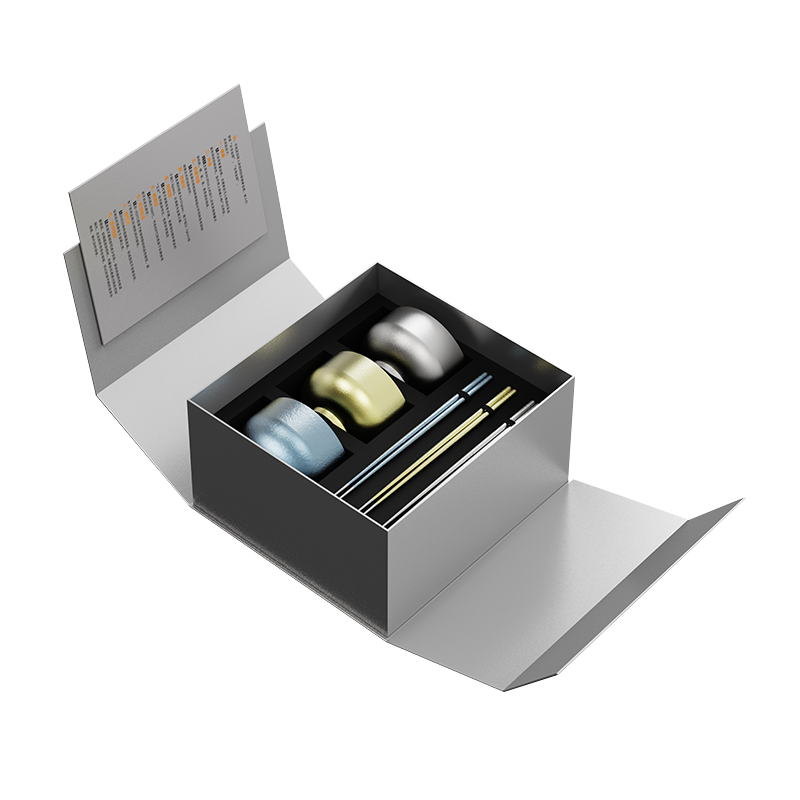 亚摩斯纯钛礼盒包装餐具套组