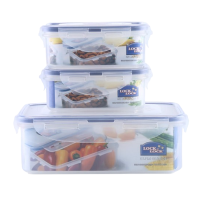 乐扣乐扣保鲜盒健康材质密封保鲜保鲜盒三件套HPL817S001
