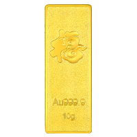 新金珠宝 Au999.9传世金投资金条10g黄金金砖 收藏黄金摆件理财保值 送礼馈赠保值投资