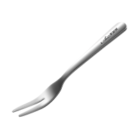 316L不锈钢水果叉创意家用水果签果插蛋糕甜品叉子高级感轻奢8240