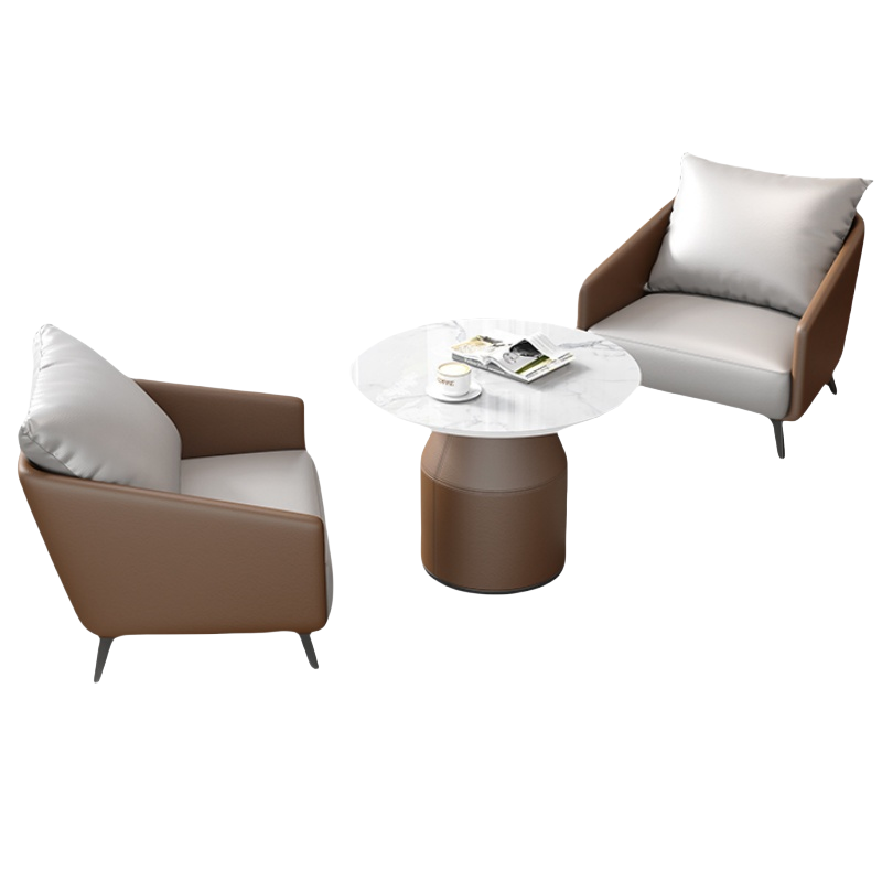 悦兴诚商务沙发1+1+圆桌套