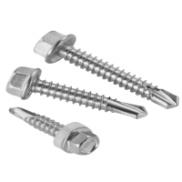 vzi 304不锈钢外六角自攻螺丝 4.8*16/200个(不带垫圈) 包