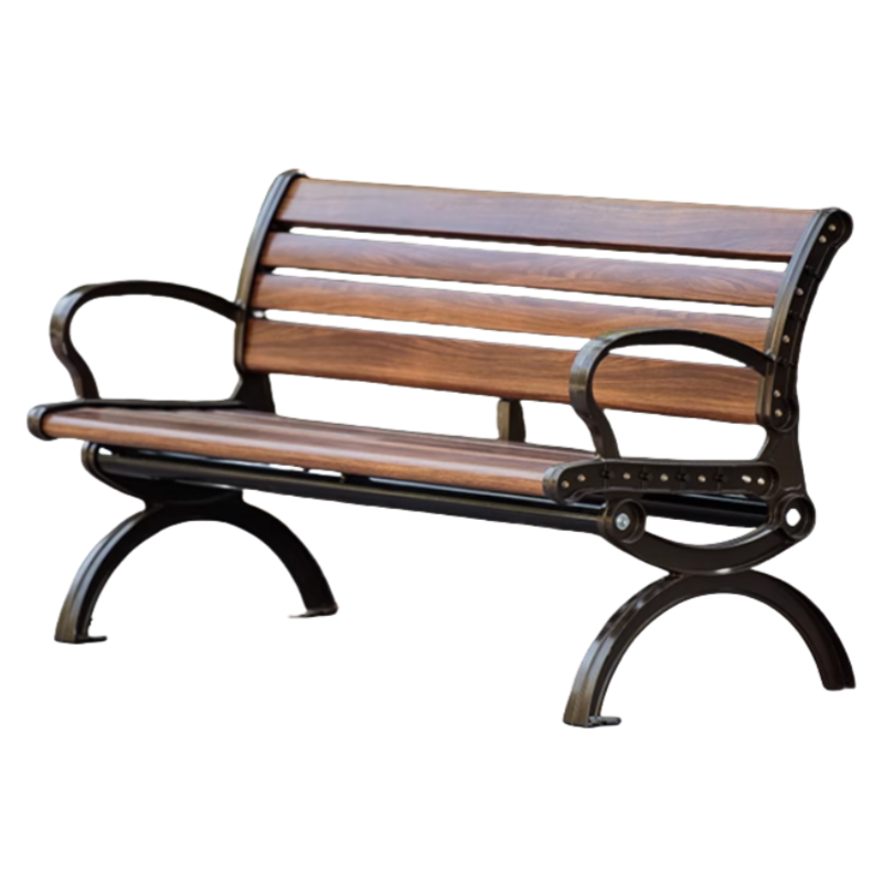 伟樽户外公园椅锌合金面1500*570*780mm把