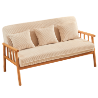 铭思达实木沙发三人张