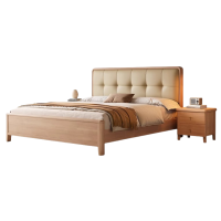 豫龙都 床+床头柜 1.8米 套