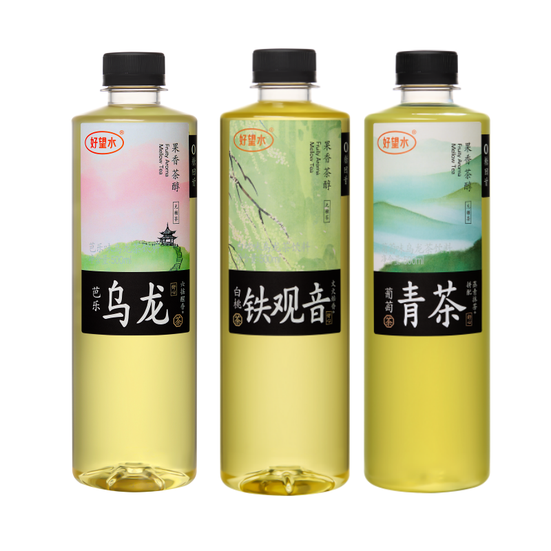 好望水芭乐乌龙500ml*12瓶0脂0卡无糖茶饮料果味风味茶