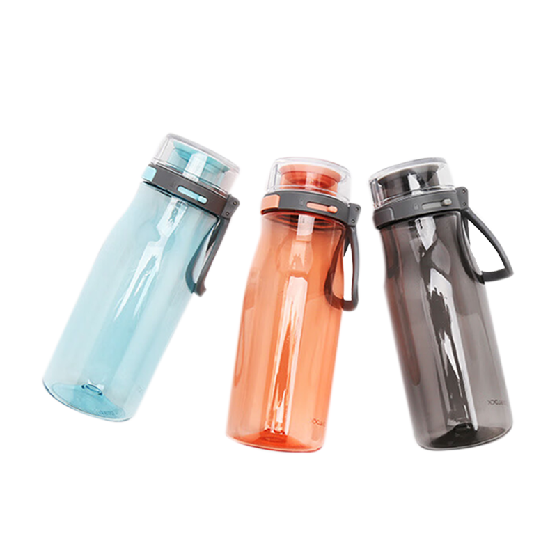 乐扣乐扣塑料杯500ml不易碎健康无味运动水杯ABF684(颜色随机)