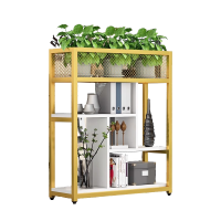 喜力健  铁艺花架 白色板金架-100CM 个