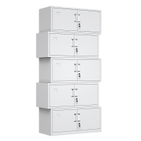 义尊文件柜分五节台