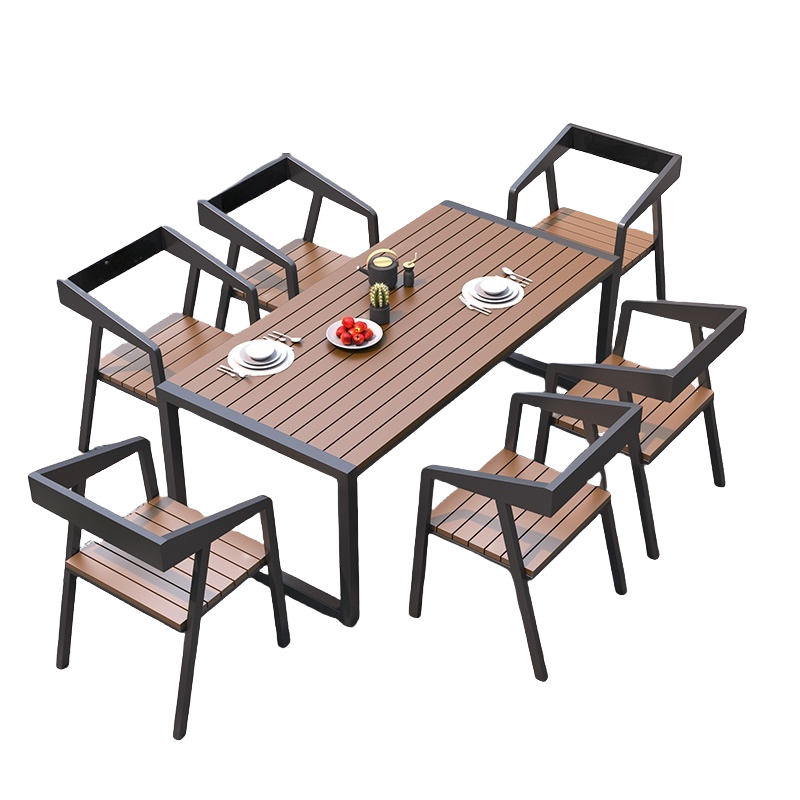 蕃蒂桌椅1桌6椅套