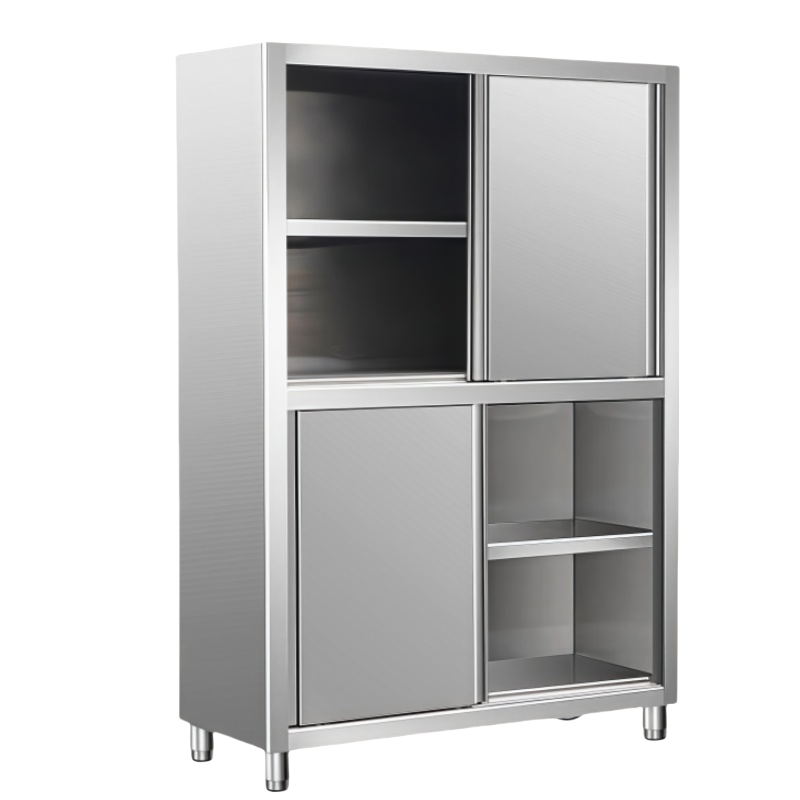 赛颐盛不锈钢厨房收纳储物餐盘碗柜