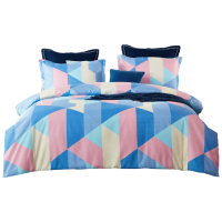 梦洁家纺 时尚抗菌磨毛四件套.嘉当几何 200*230cm'
