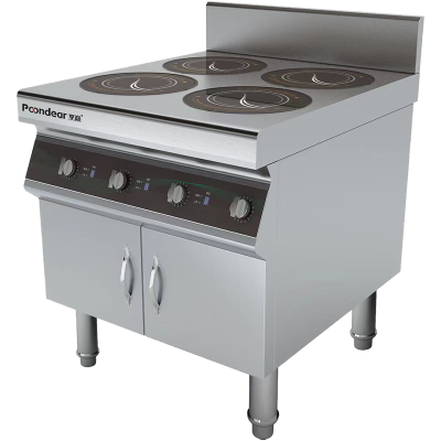 烹巅(Poondear)商用电磁煲仔炉 四头 PD-B300IV-B105 220V 4*5kw