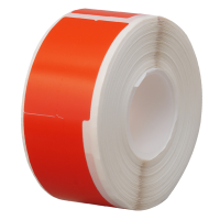 章楷线缆标签纸 刀型 P型 网线电线贴纸30*45+50 红 卷