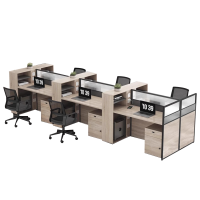 赞属 王型6人工位 3600*1200*1100 组