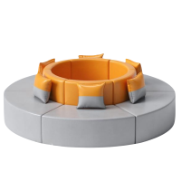 亿洛莱 接待沙发 2m 套