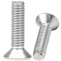 vzi 304不锈钢沉头内六角螺丝钉 M5*10(200个) 包