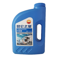 昆仑之星-40度防冻液绿色 HEC-II-40 乙二醇型重负荷发动机冷却液 4kg 1桶