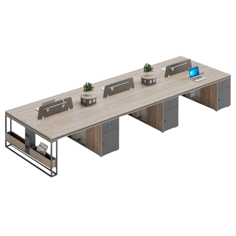 铭思达办公桌4.2米六人位张